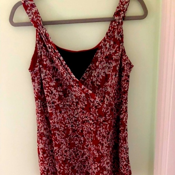 SILK Nine West  Sleeveless Size 10 Silk Blouse - Picture 2 of 10